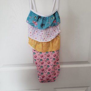 NWOT JELLY THE PUG ONE PIECE SWIMSUIT SIZE 12G